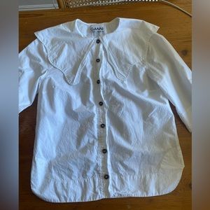 Beautiful GANNI cotton poplin shirt